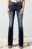 Feathered Cross Bootcut Jeans sold by Miss Me