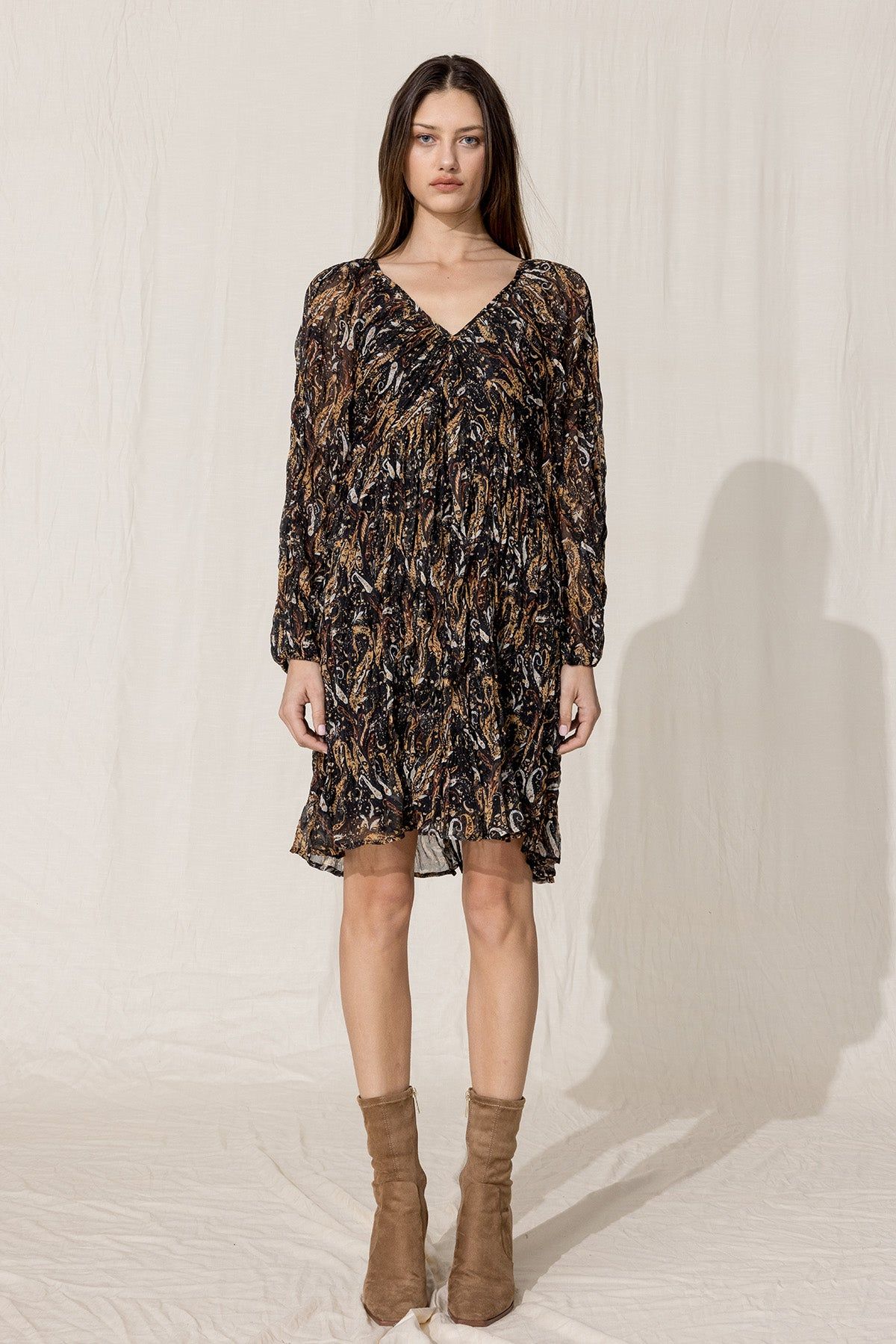 Paisley Chiffon Mini Dress sold by Miss Me product image thumbnail 3