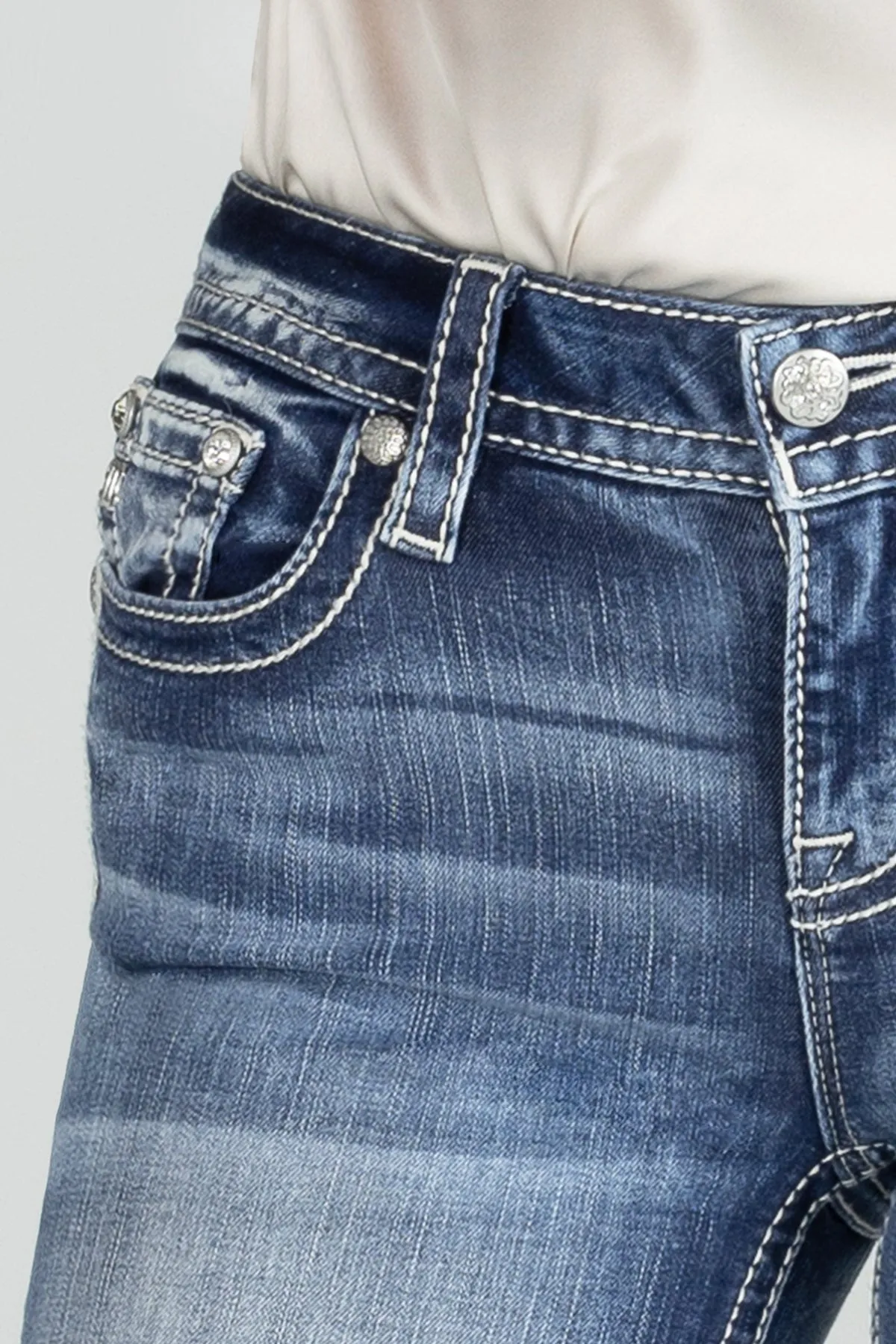 Tropical Dreamcatcher Bootcut Denim sold by Miss Me product image thumbnail 5