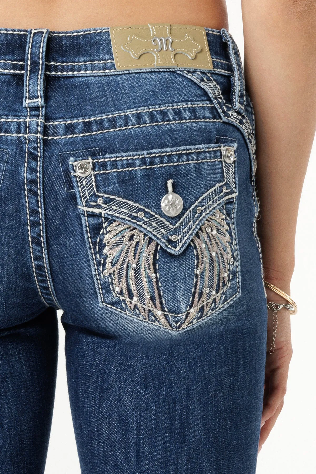 Angel Kisses Bootcut Jeans sold by Miss Me product image thumbnail 5
