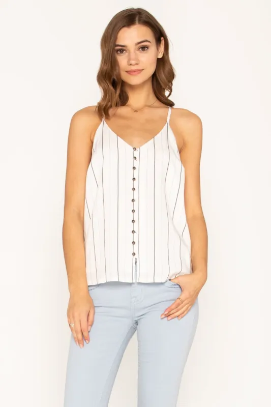 Straight Up And Down Cami Top sold by Miss Me