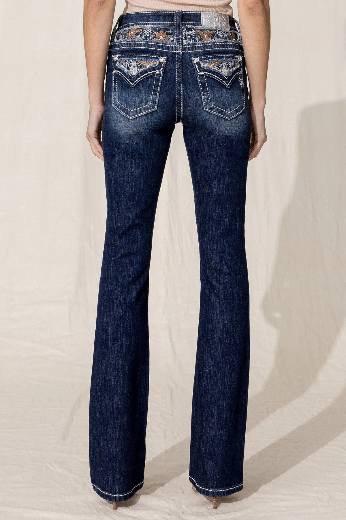 Floral Paradise Bootcut Jeans sold by Miss Me