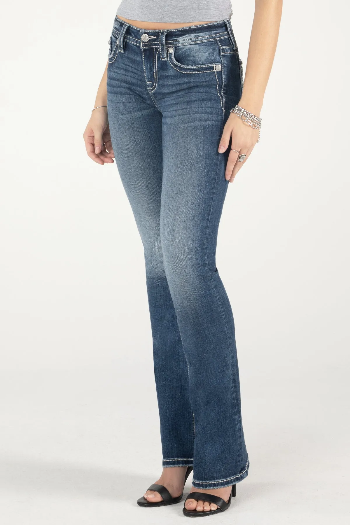 Paisley Dreams Bootcut Jeans sold by Miss Me product image thumbnail 3
