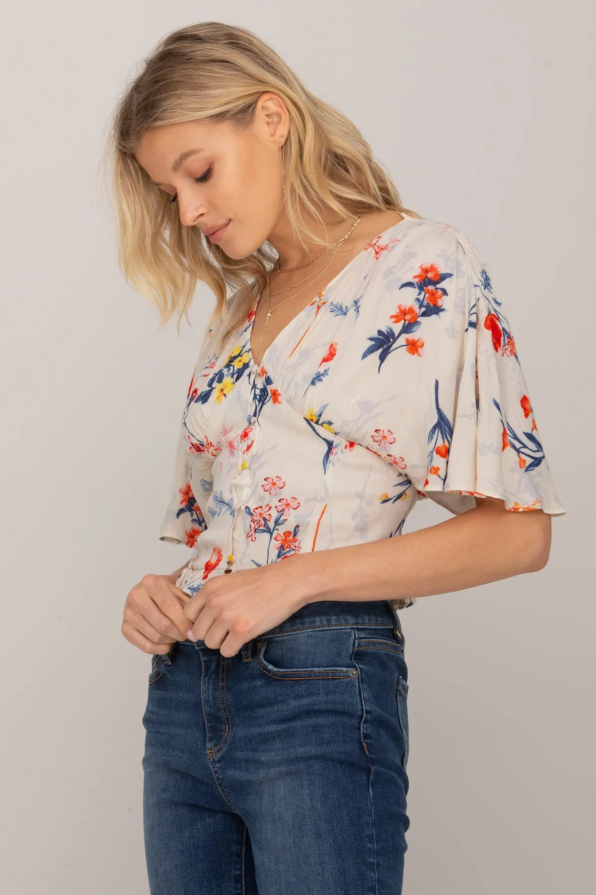 Think Pink Top sold by Miss Me product image thumbnail 2