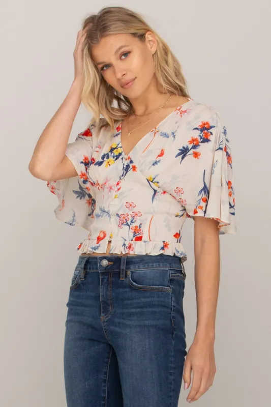 Think Pink Top sold by Miss Me