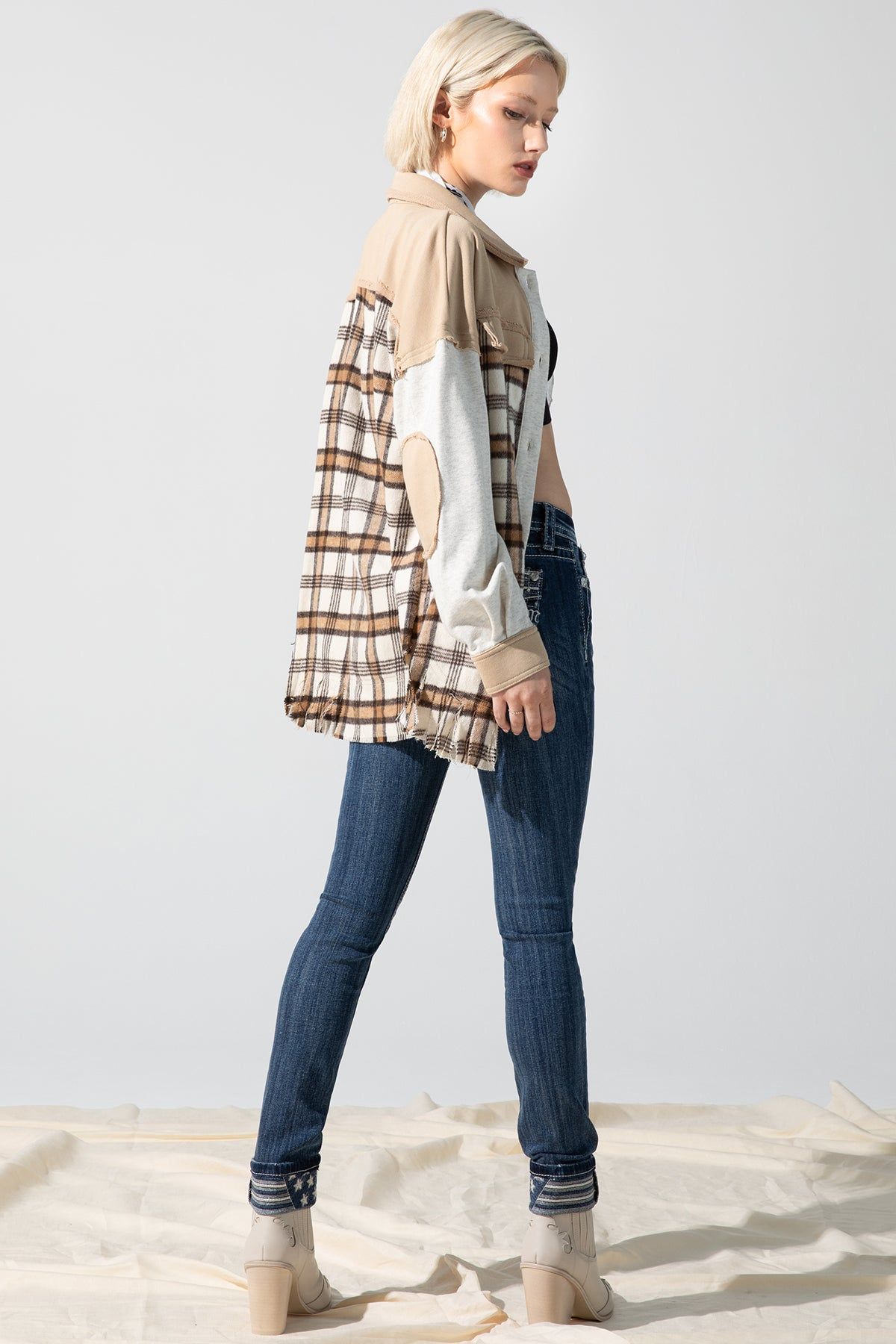 Flannel Button Up sold by Miss Me product image thumbnail 5