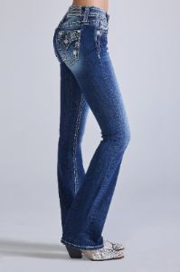 Star Spangled Bootcut Jeans sold by Miss Me