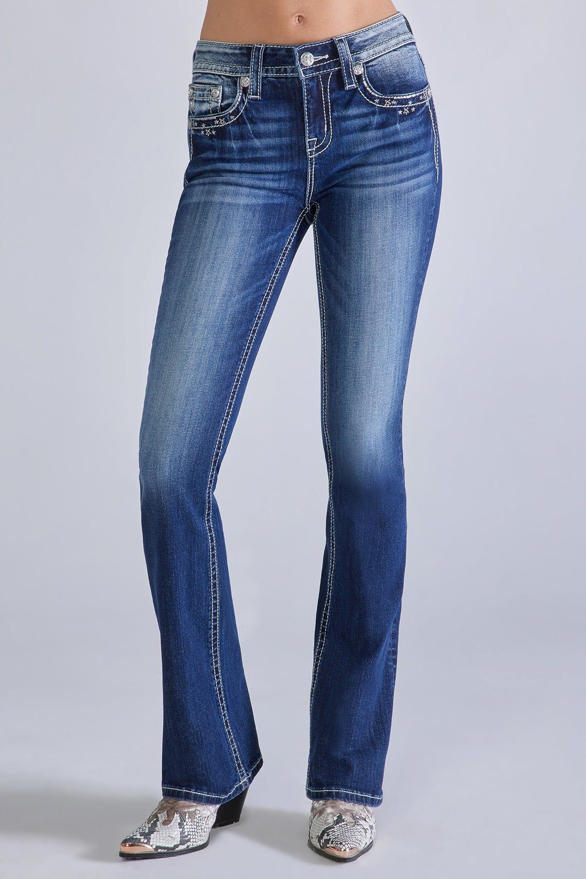 Star Spangled Bootcut Jeans sold by Miss Me product image thumbnail 4