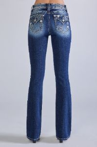 Star Spangled Bootcut Jeans sold by Miss Me