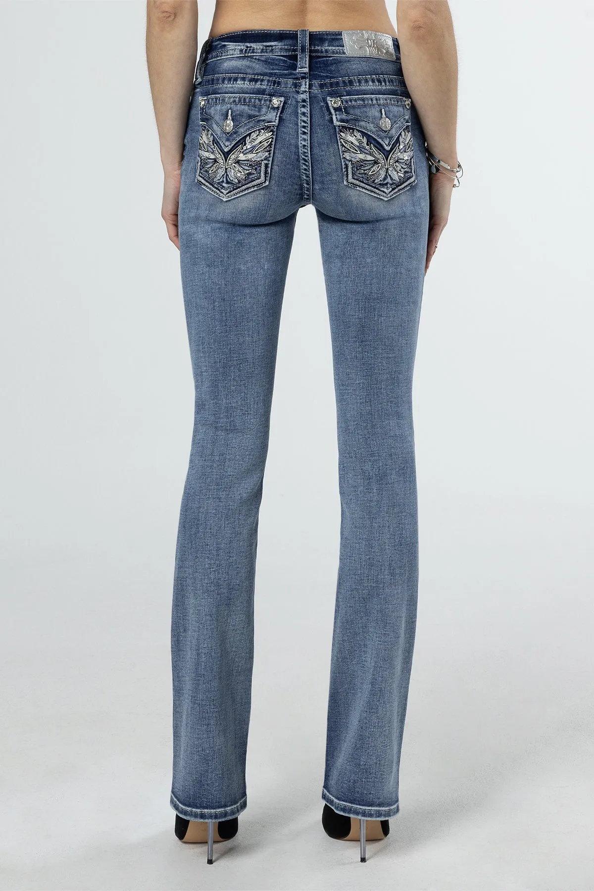 Pop Wing Bootcut Jeans sold by Miss Me product image thumbnail 3