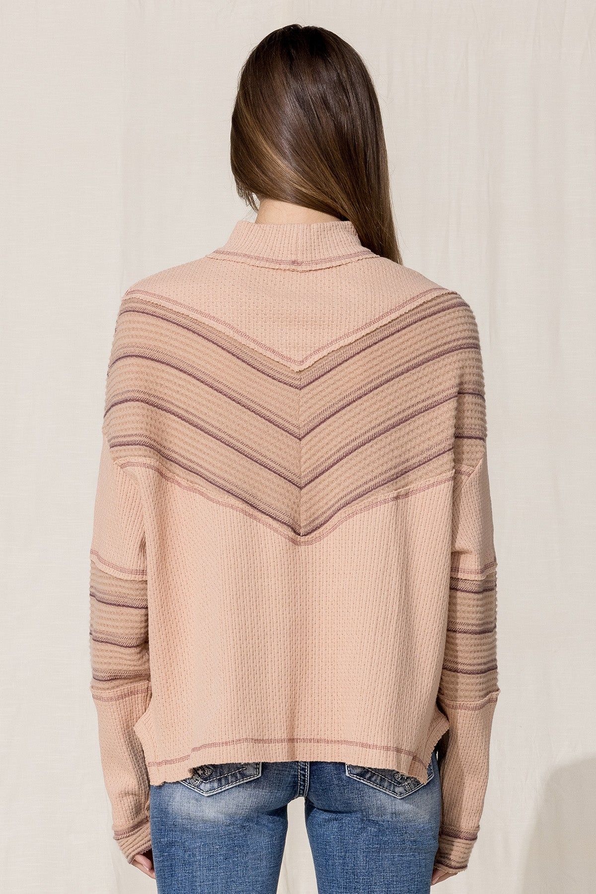 Chevron Design Top sold by Miss Me product image thumbnail 2