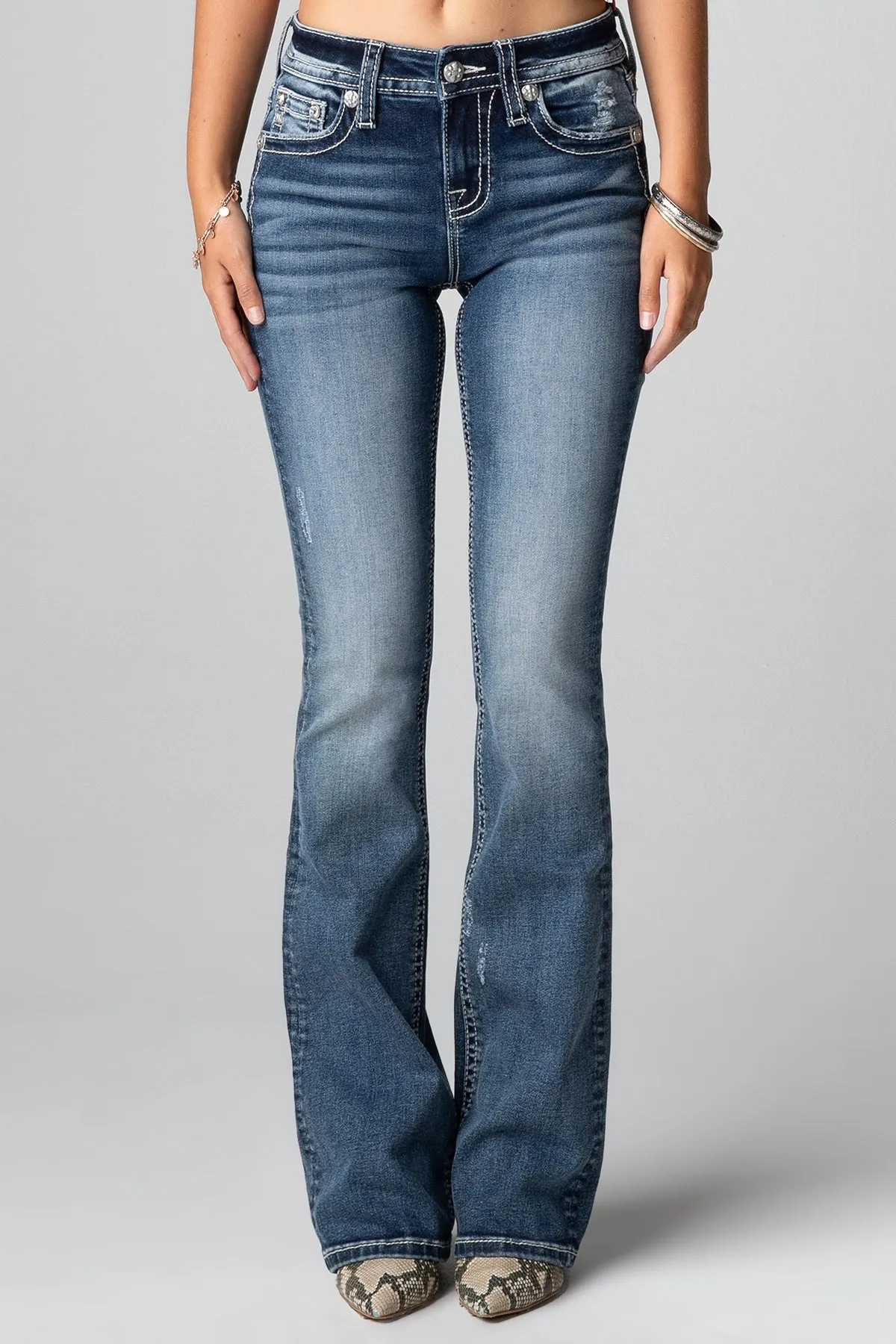 Tan M Life Bootcut Jeans sold by Miss Me product image thumbnail 2