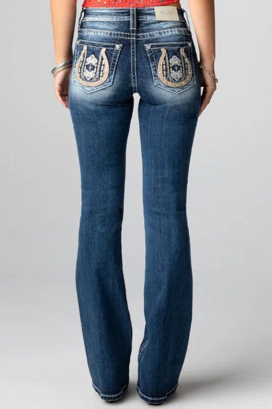 Aztec City Bootcut Jeans sold by Miss Me