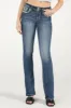 Pink Border Stitch Bootcut Jeans sold by Miss Me