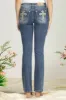 Ocean Blue Cross Denim sold by Miss Me