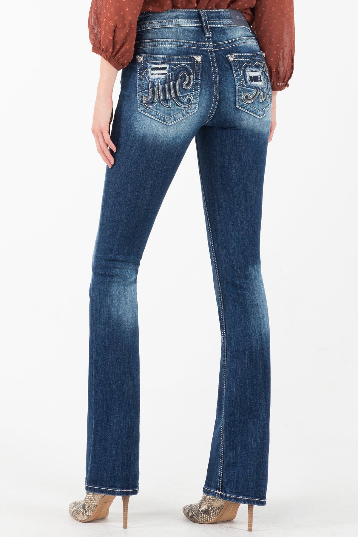 Classic Tease Bootcut Jeans sold by Miss Me