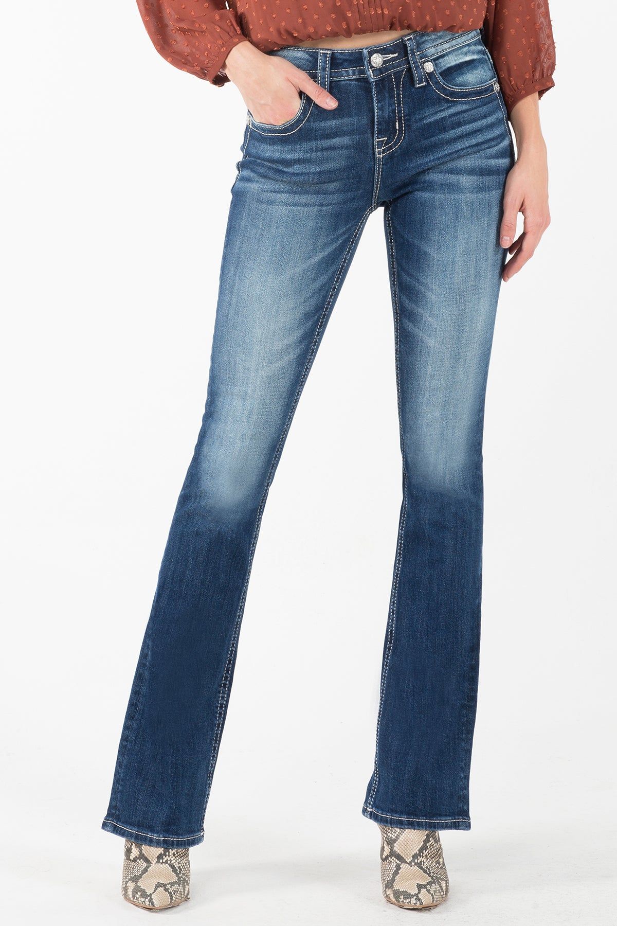 Classic Tease Bootcut Jeans sold by Miss Me product image thumbnail 2