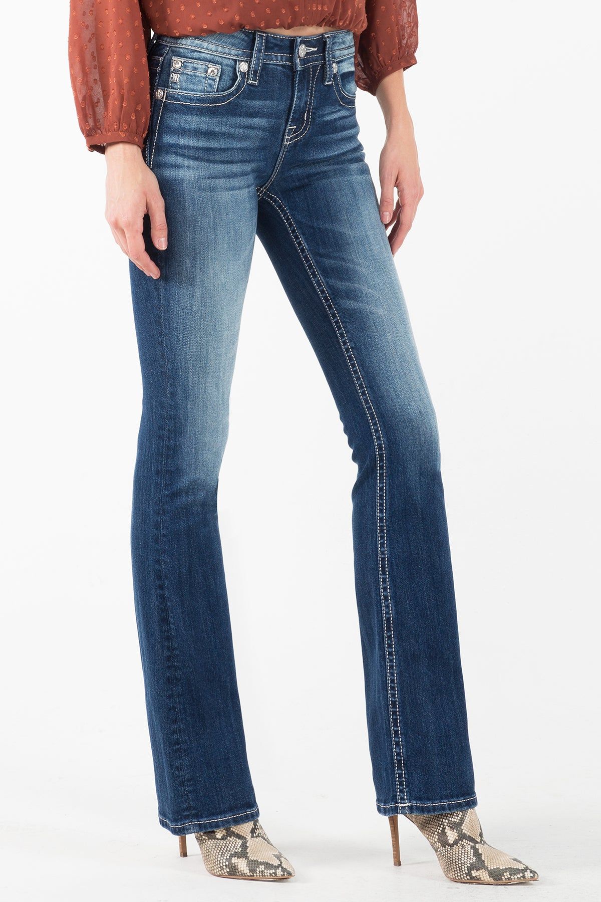 Classic Tease Bootcut Jeans sold by Miss Me product image thumbnail 3