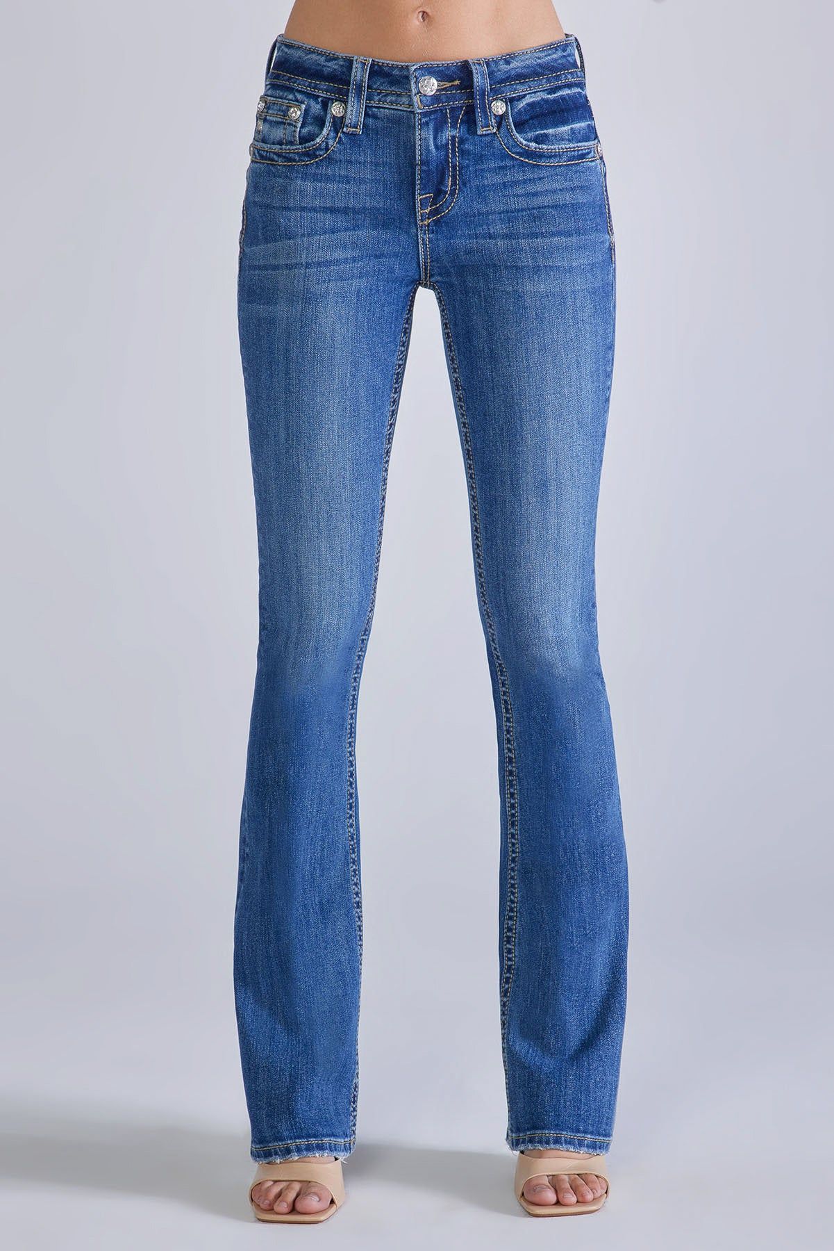 Everyday Classic Bootcut Jeans sold by Miss Me product image thumbnail 4