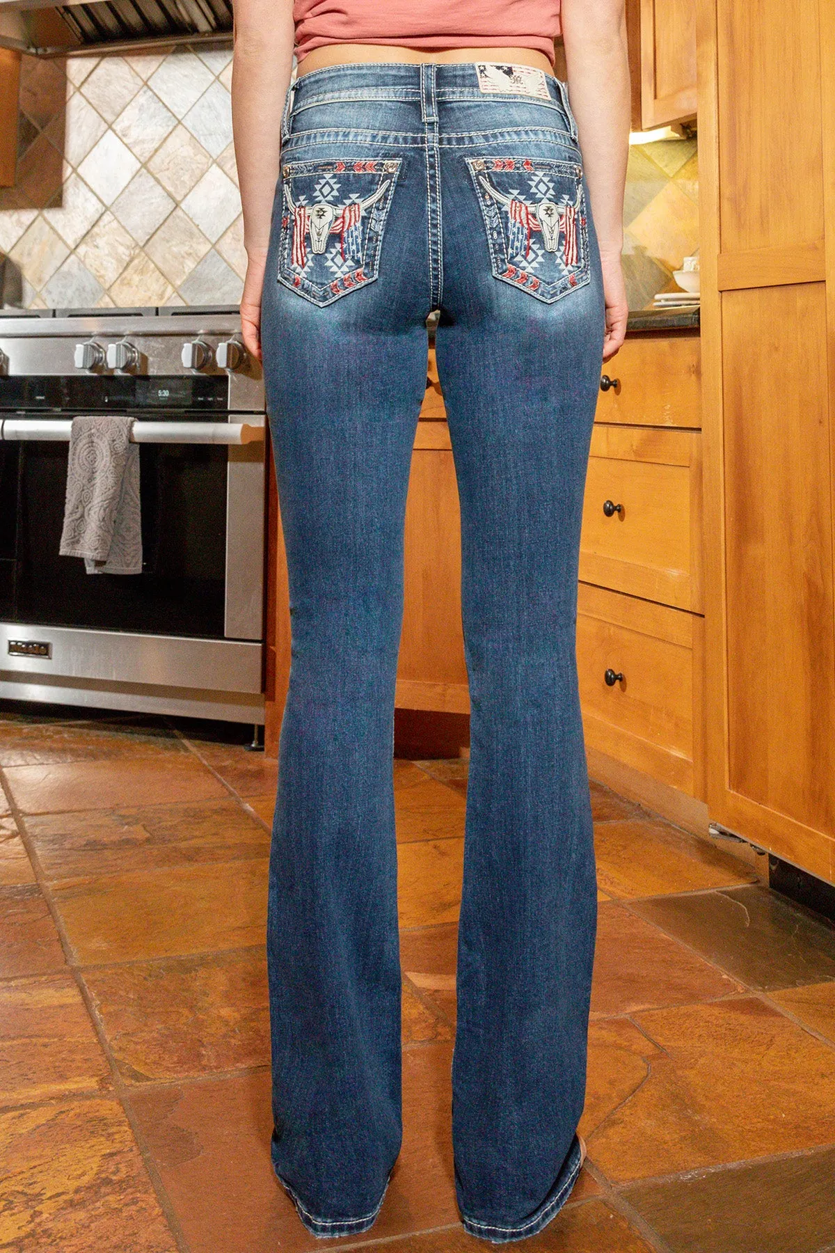Americana Longhorn Bootcut Denim sold by Miss Me