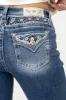 Pretty Petals Skinny Jeans sold by Miss Me