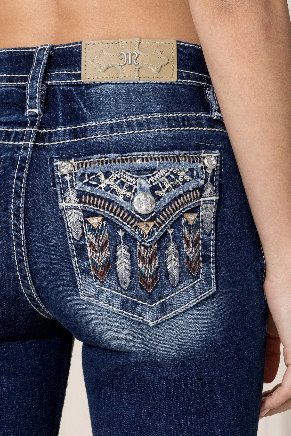Tribal Dreams Bootcut Jeans sold by Miss Me product image thumbnail 2