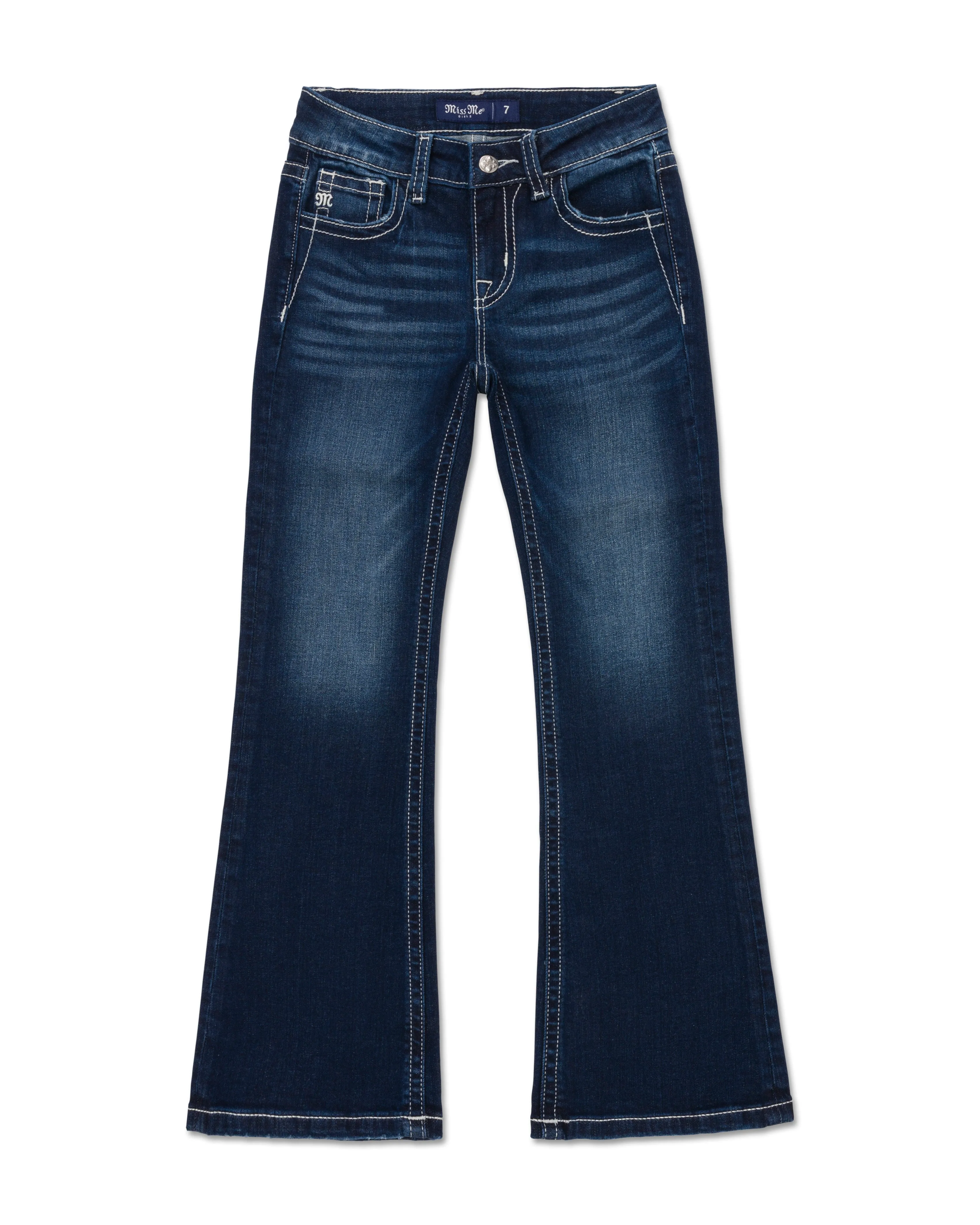 Girls Lana Cross Bootcut Jeans sold by Miss Me product image thumbnail 3