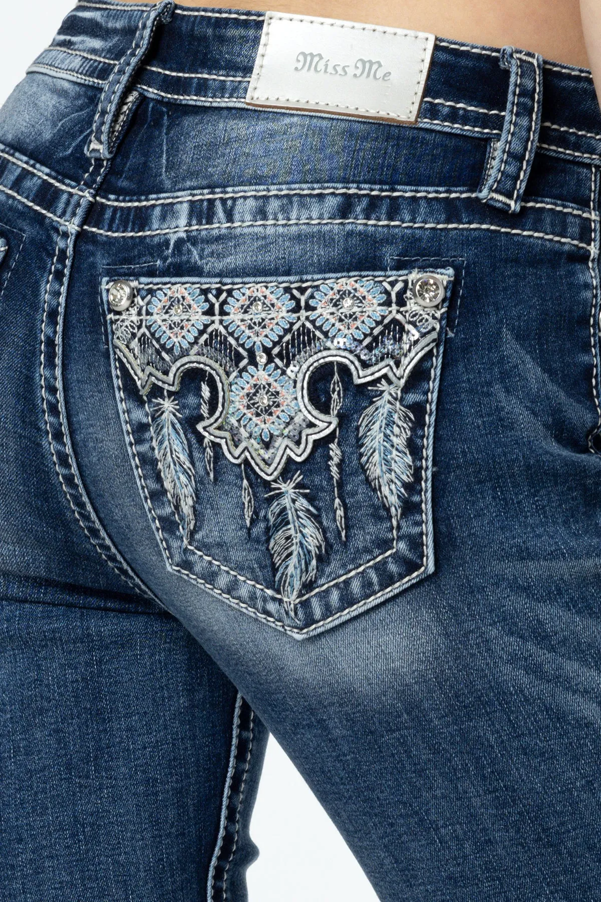 Aztec Dreams Bootcut Jeans sold by Miss Me product image thumbnail 4
