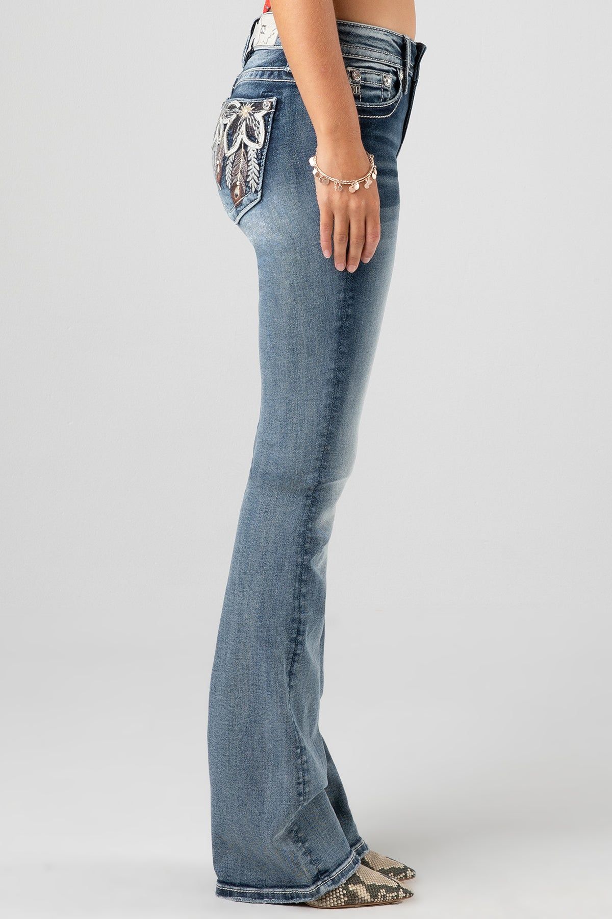 The Tropics Bootcut Jeans sold by Miss Me product image thumbnail 3