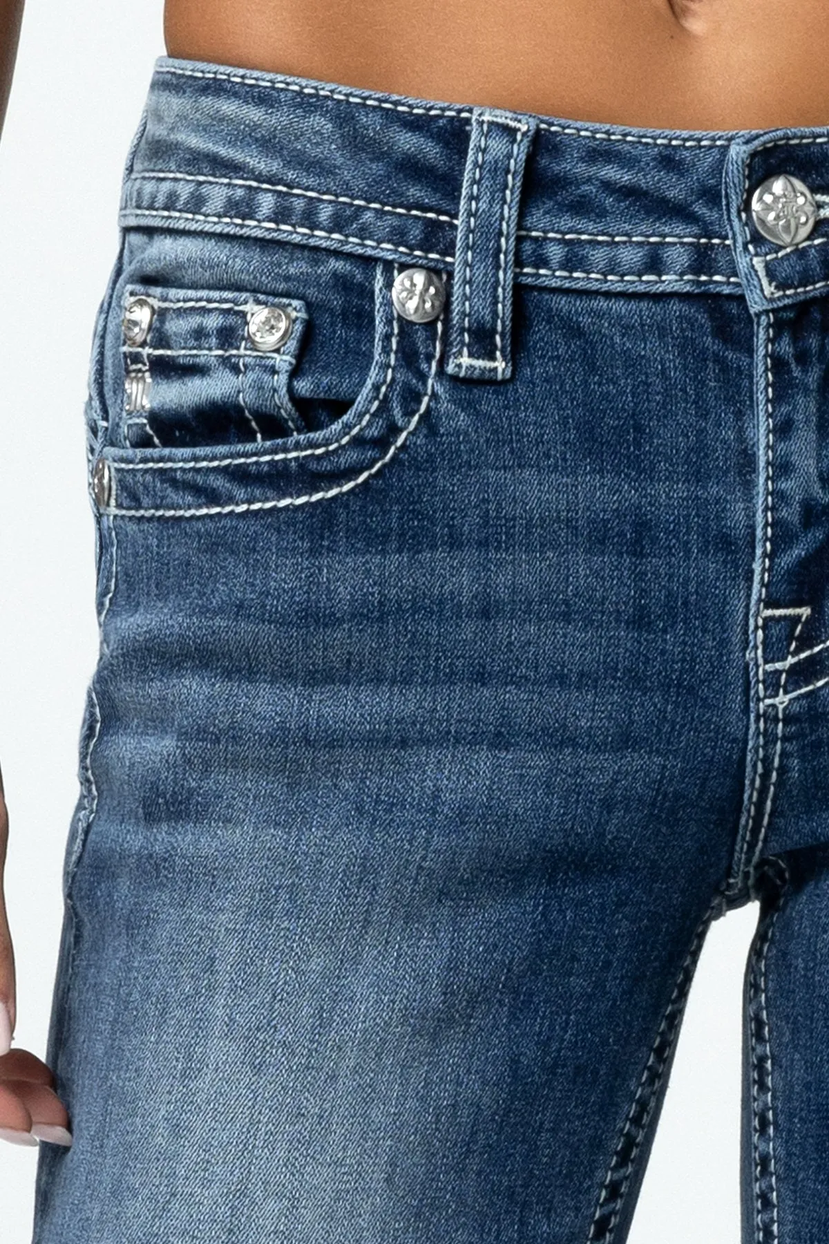 Winged Spirit Bootcut Jeans sold by Miss Me product image thumbnail 5