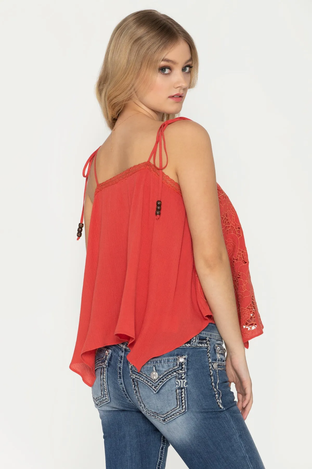 Blissful Romance Cami sold by Miss Me product image thumbnail 3