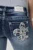 Fleur de Paisley Skinny Jeans sold by Miss Me