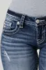 Fleur de Paisley Skinny Jeans sold by Miss Me