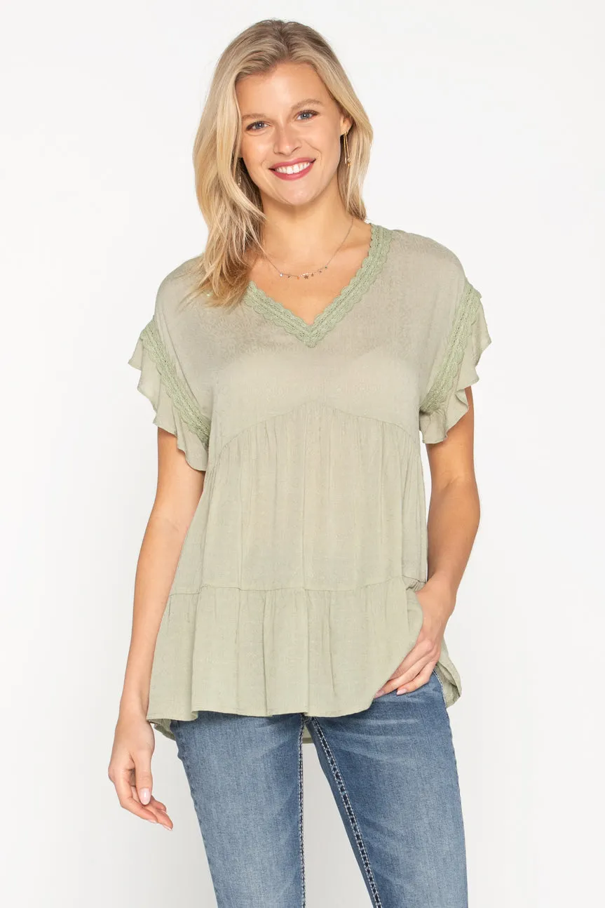 Love In Lace Top sold by Miss Me