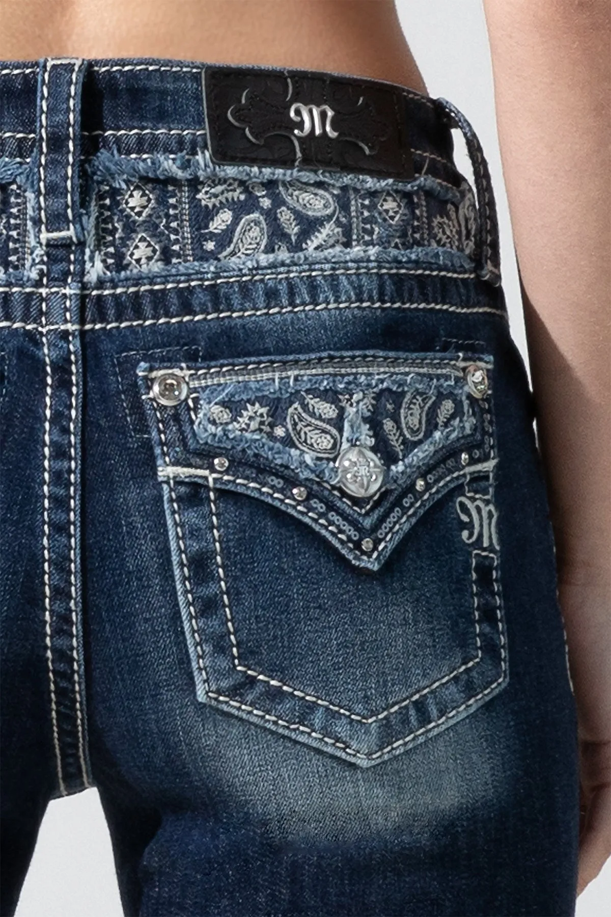 Paisley On Me Bootcut Jeans sold by Miss Me product image thumbnail 4