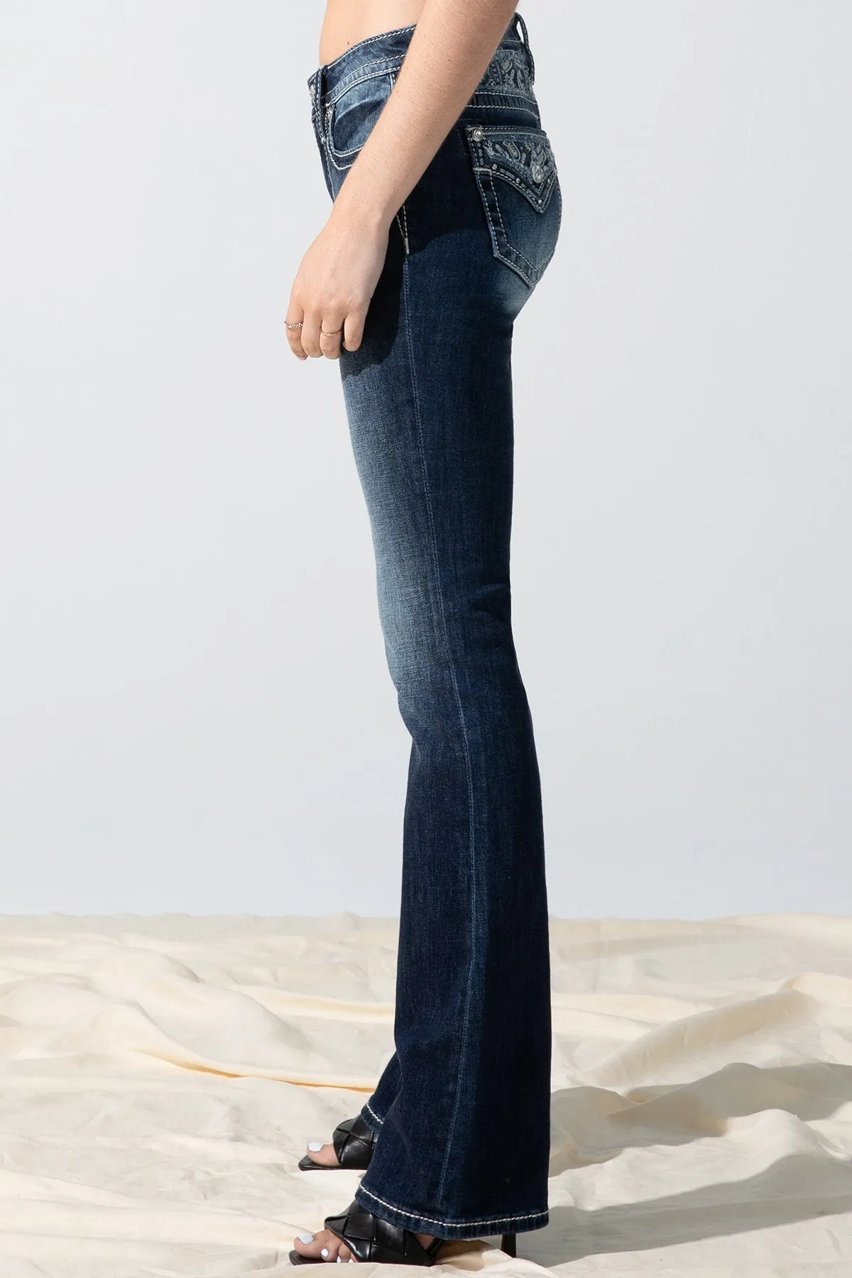 Paisley On Me Bootcut Jeans sold by Miss Me product image thumbnail 3