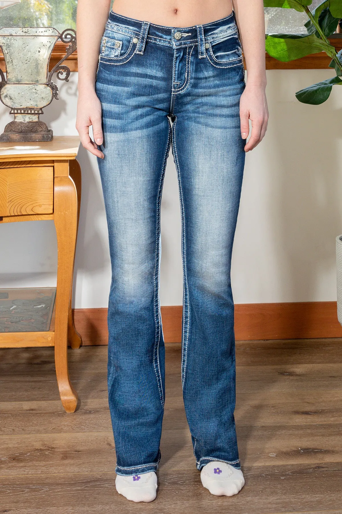 Zig Zag Denim sold by Miss Me product image thumbnail 5