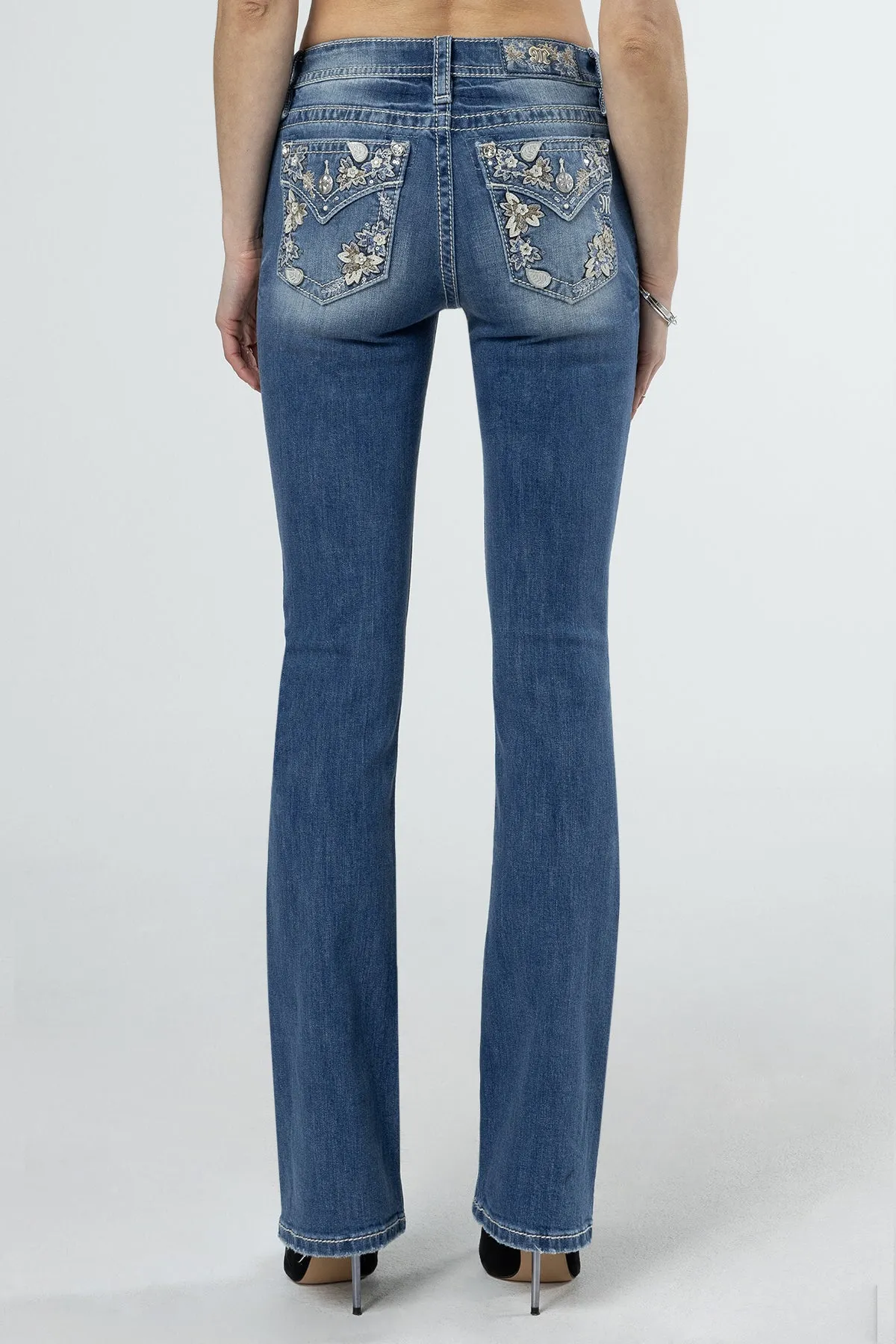 Floral Bloom Bootcut Jeans sold by Miss Me