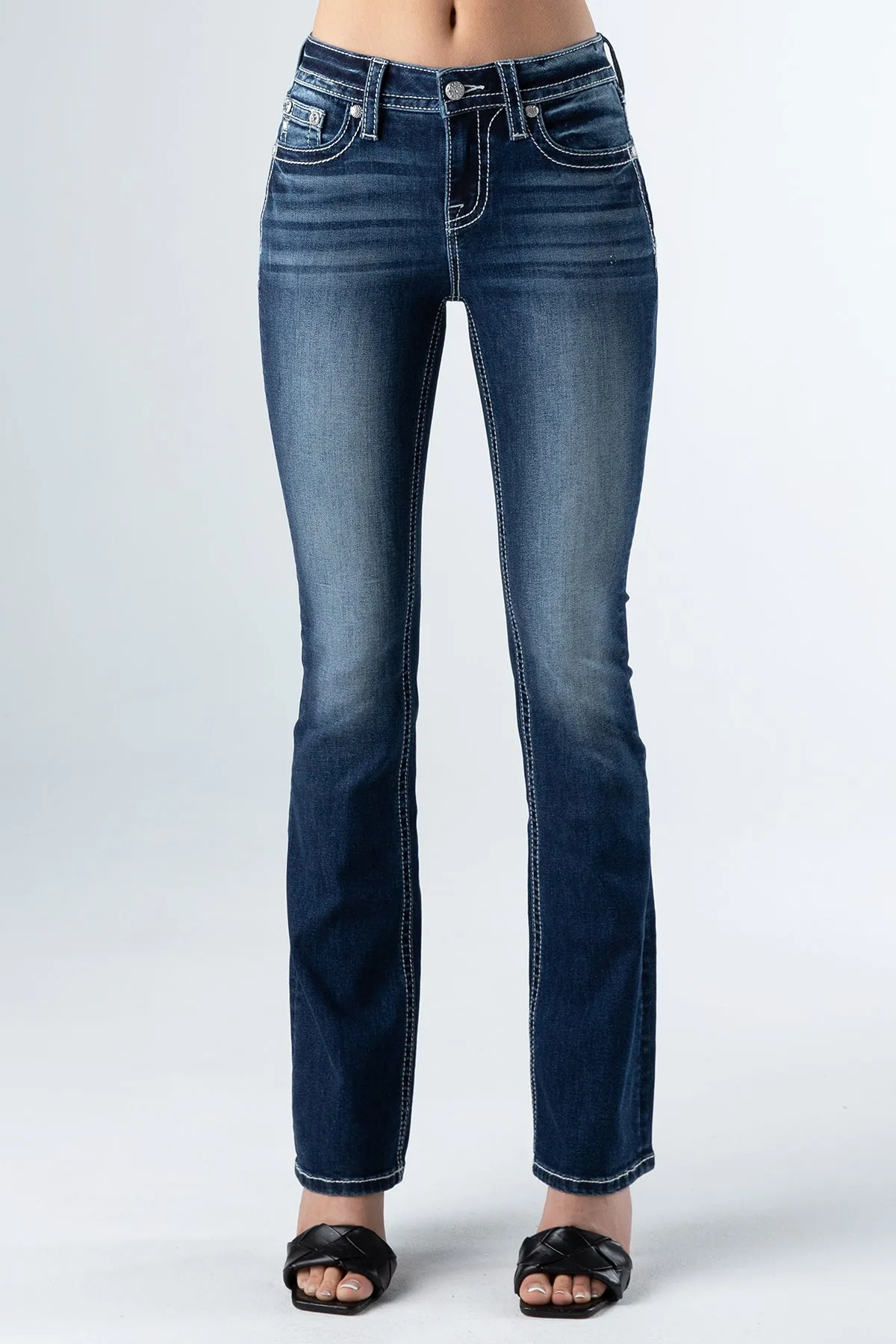 Americana Horseshoe Bootcut Jean sold by Miss Me product image thumbnail 2