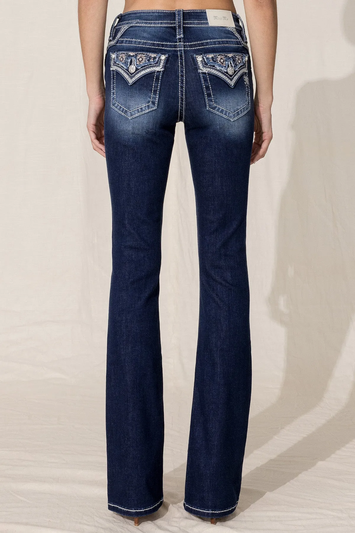 Blown Aztec Bootcut Jeans sold by Miss Me