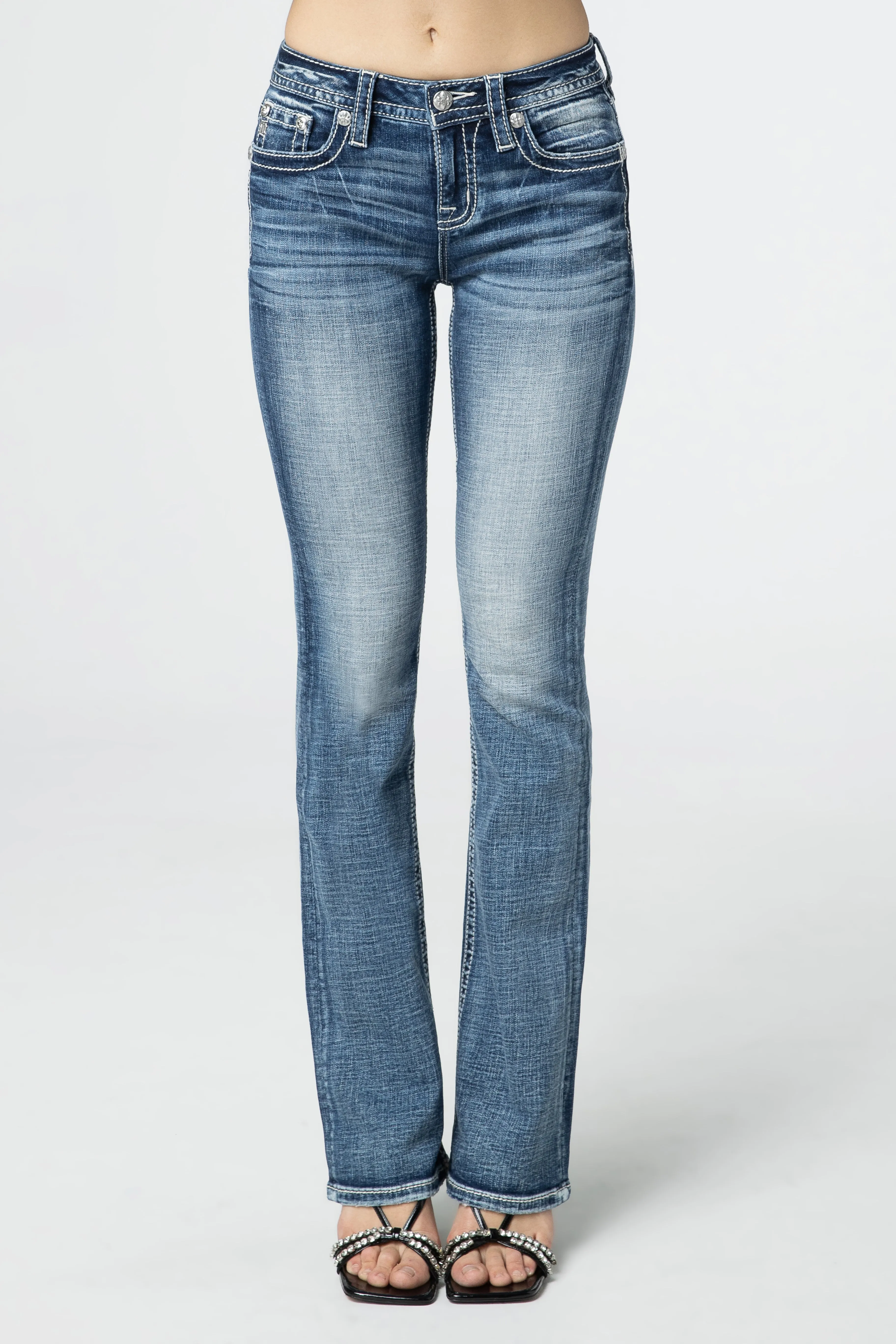 Tribal Horseshoe Bootcut Jeans sold by Miss Me product image thumbnail 2