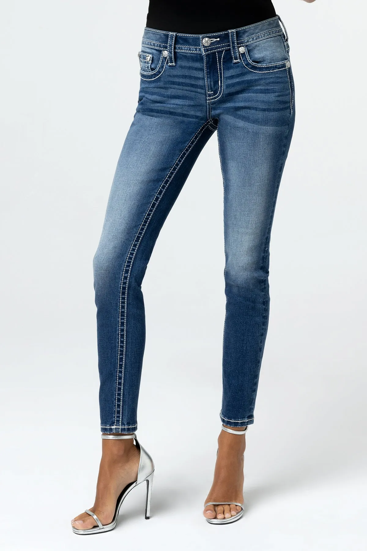 Angel Monet Skinny Jeans sold by Miss Me product image thumbnail 3