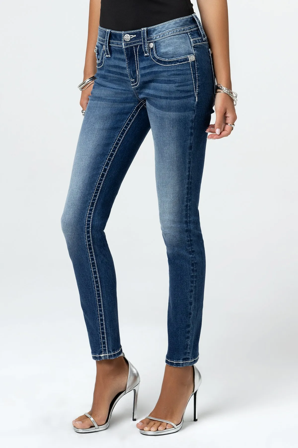 Angel Monet Skinny Jeans sold by Miss Me product image thumbnail 4