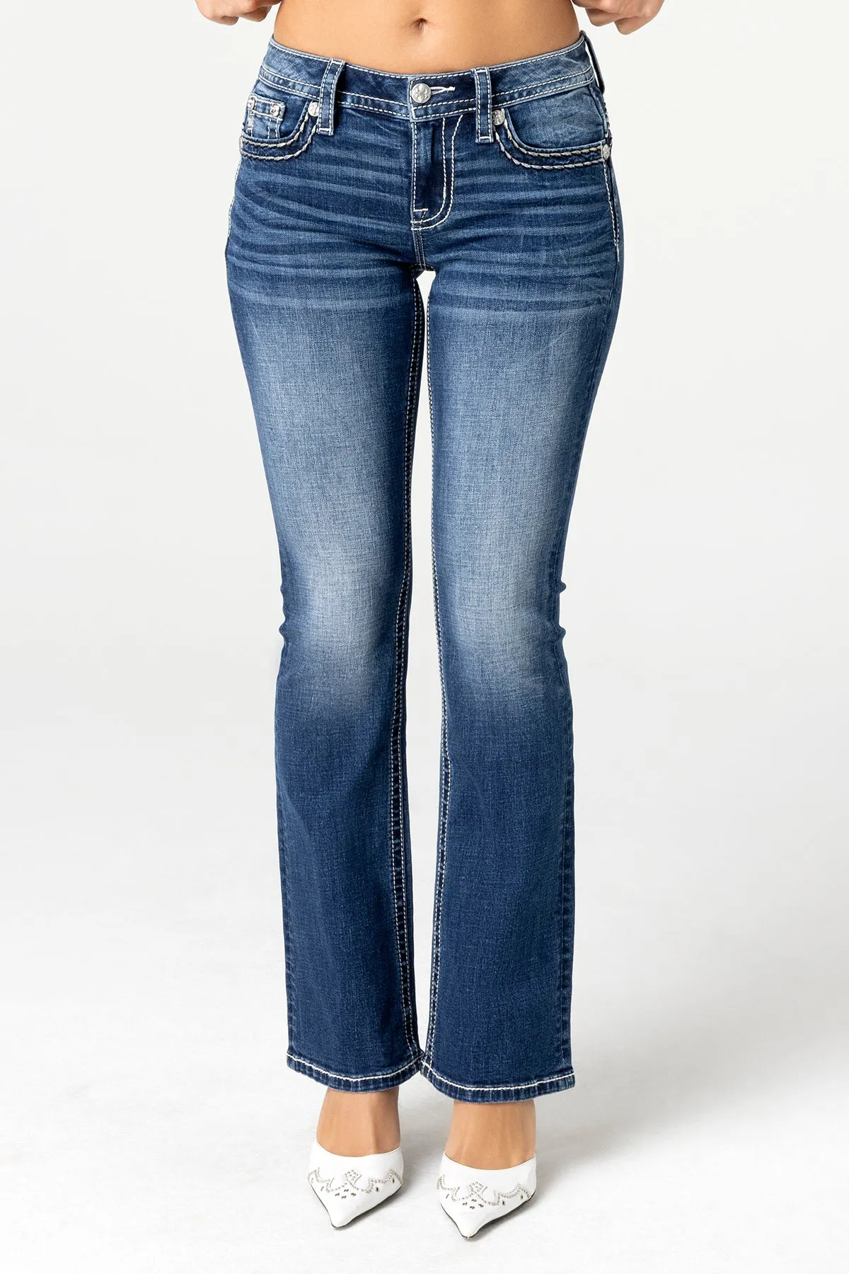 Ella Jane Bootcut Jeans sold by Miss Me product image thumbnail 3