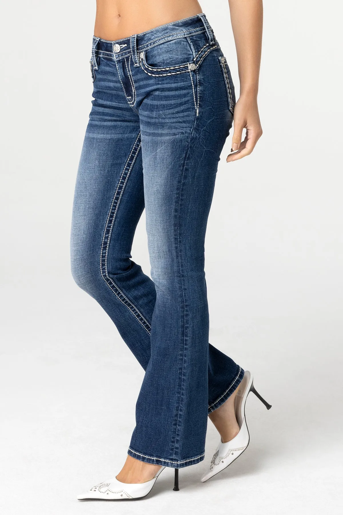 Ella Jane Bootcut Jeans sold by Miss Me product image thumbnail 4
