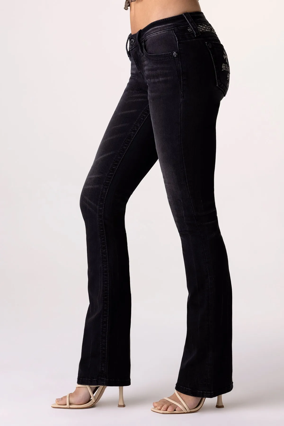 Gabbriette Low Rise Bootcut Jeans sold by Miss Me product image thumbnail 3
