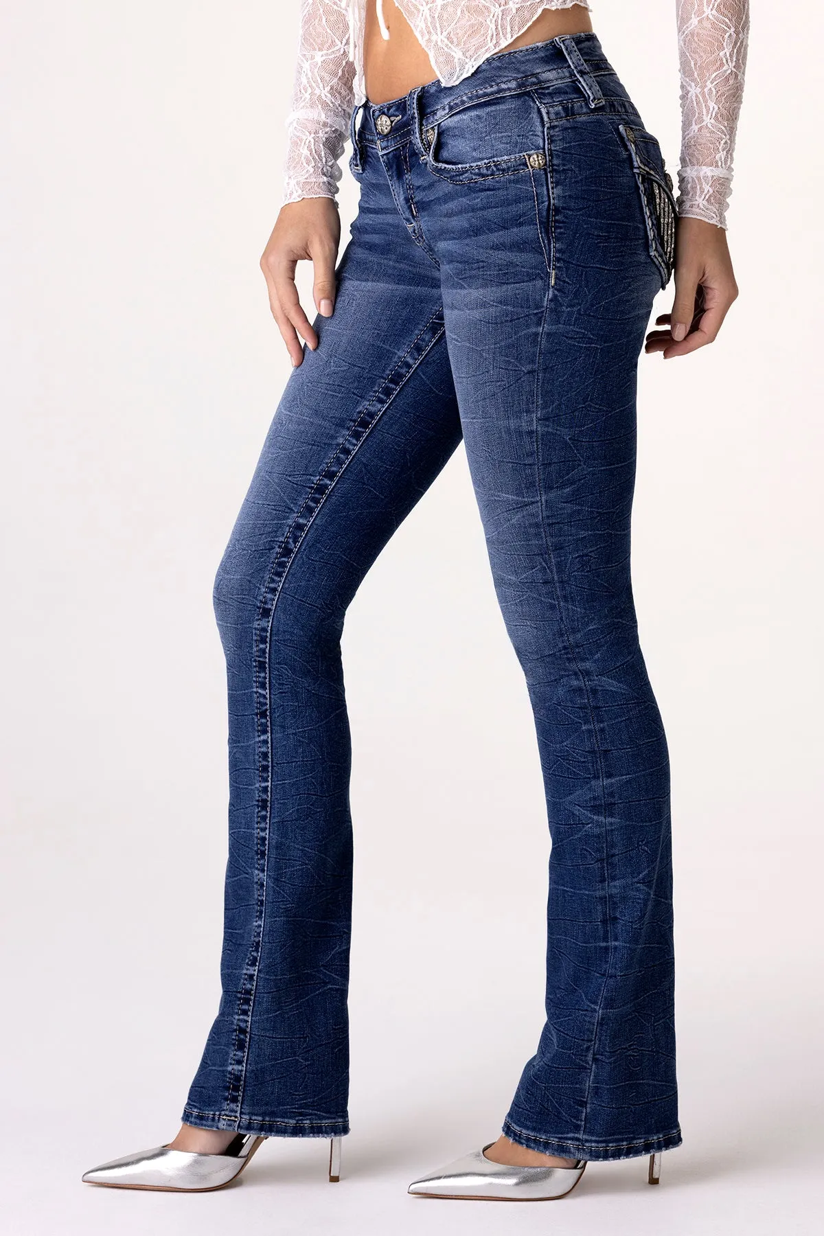 Frankie Bootcut Jeans sold by Miss Me product image thumbnail 3