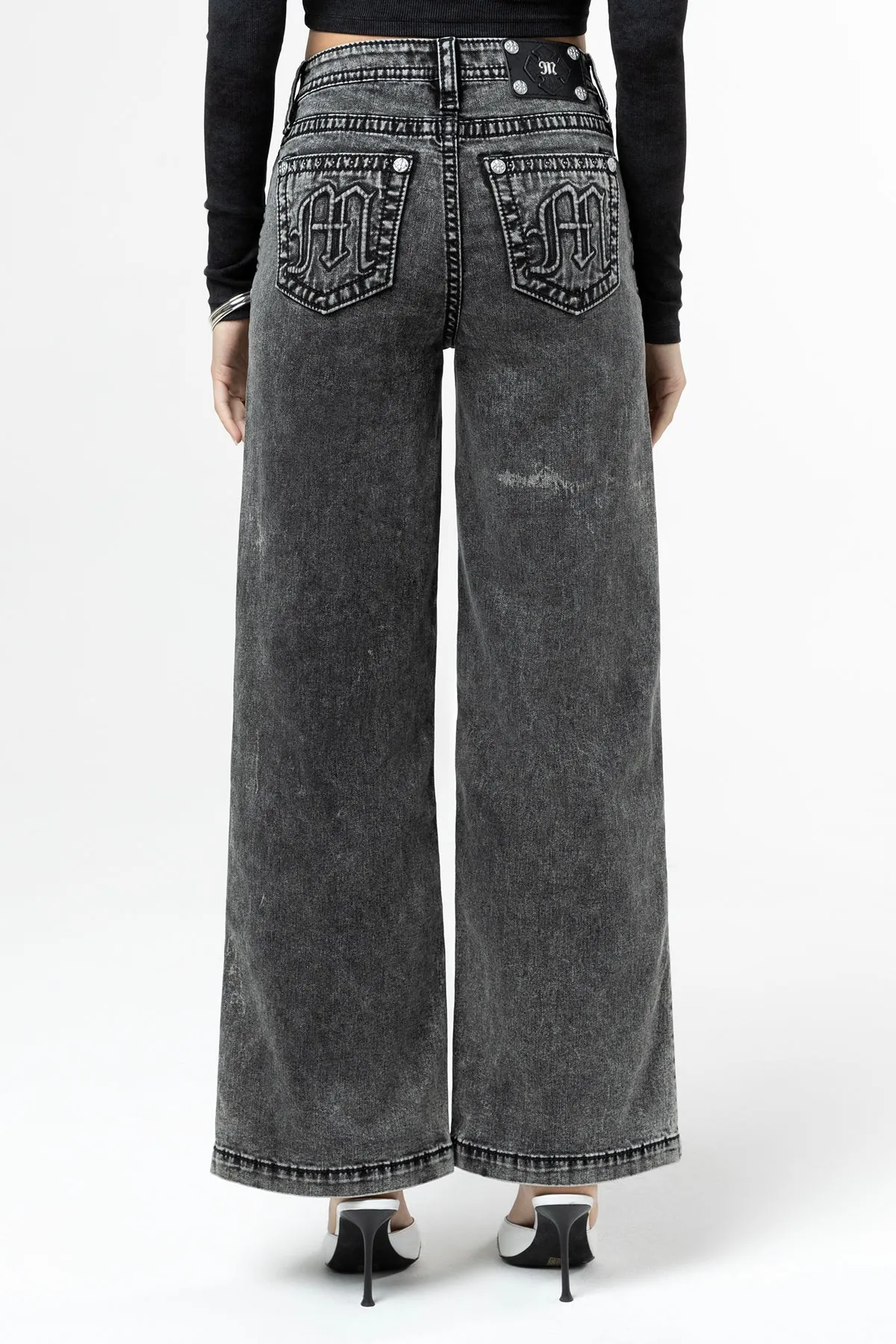 Going Rouge Wide Leg Jeans sold by Miss Me