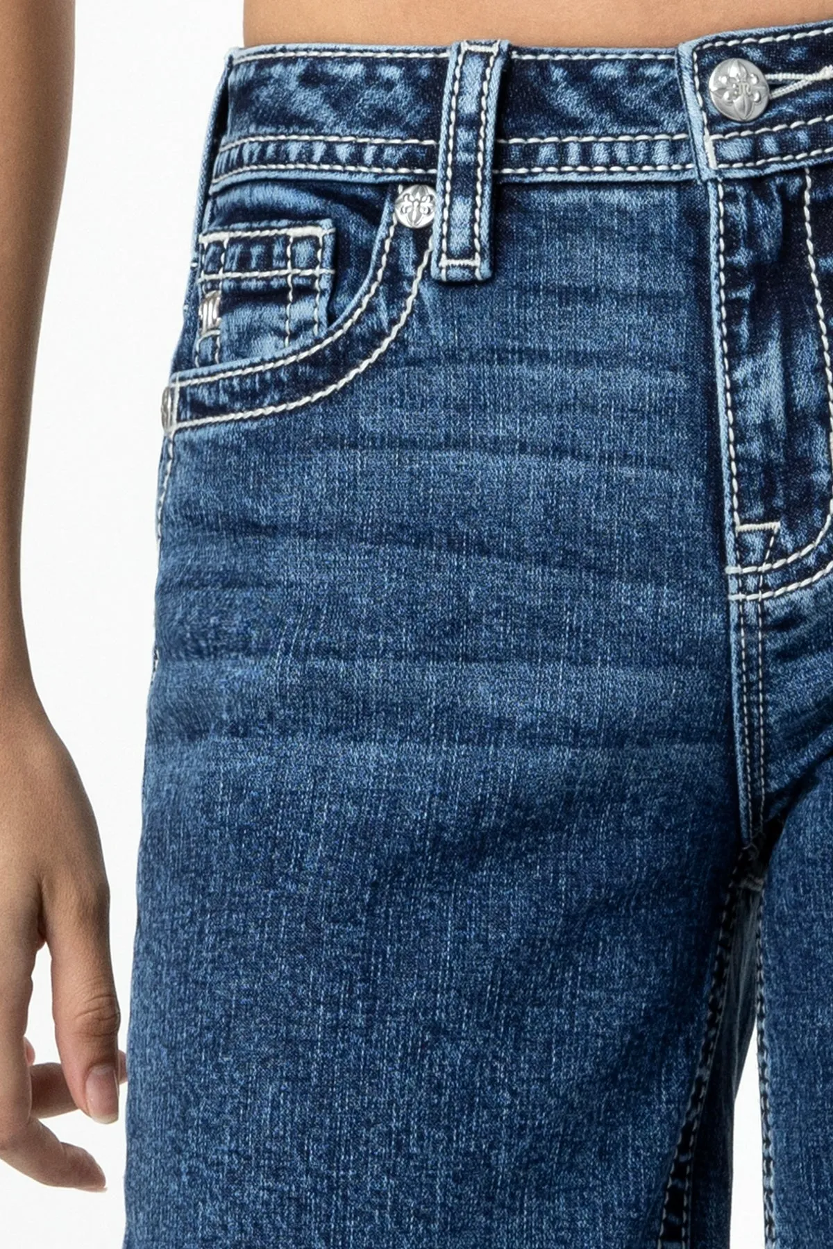 Going Rouge Wide Leg Jeans sold by Miss Me product image thumbnail 4