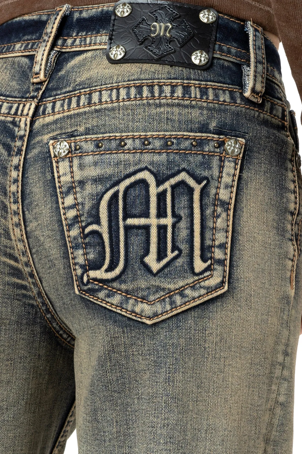 Going Rouge Wide Leg Jeans sold by Miss Me product image thumbnail 2